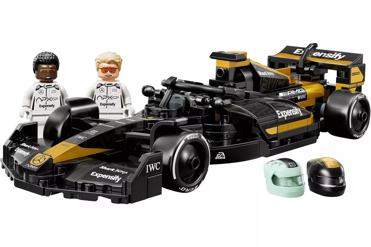 Brad Pitt’s Formula 1 car becomes a LEGO set Brad Pitt’s Formula 1 car becomes a LEGO set