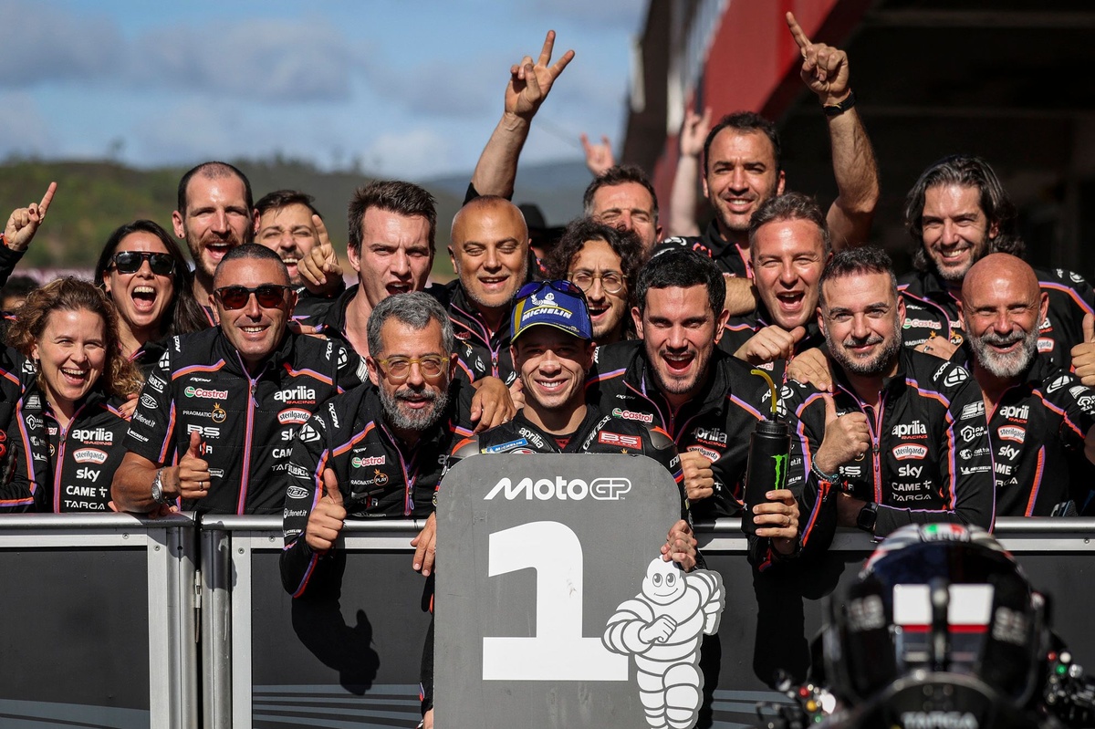 MotoGP Portuguese GP: Marco Bezzecchi grabs pole position 