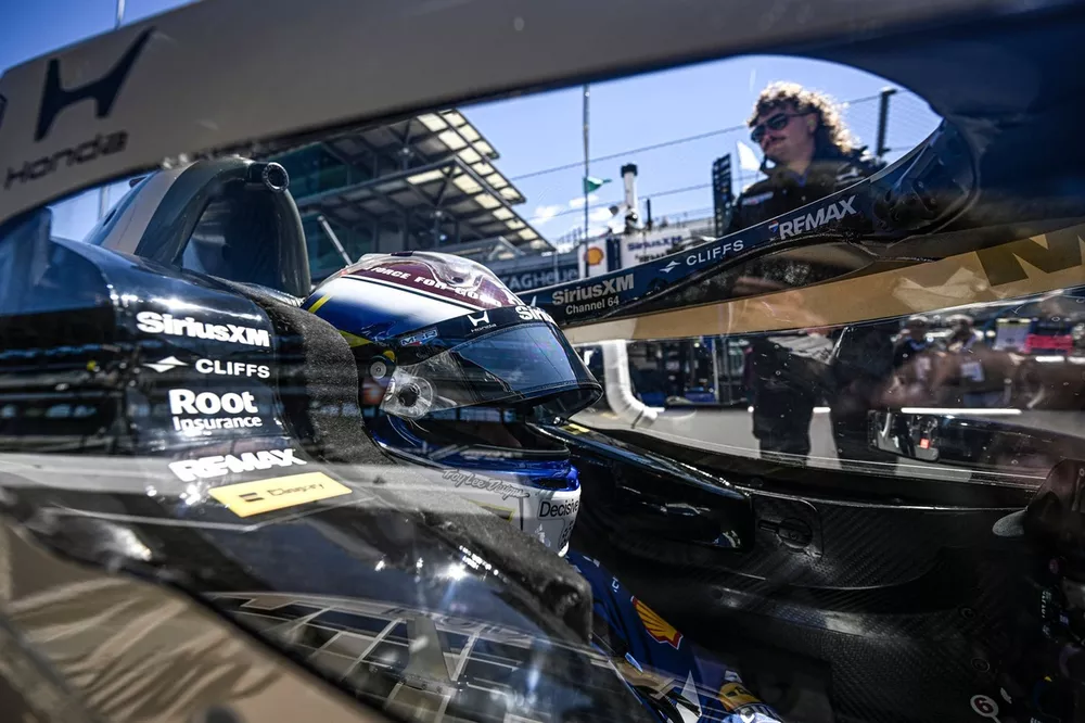 &nbsp;Felix Rosenqvist, Meyer Shank Racing con Curb Agajanian Honda