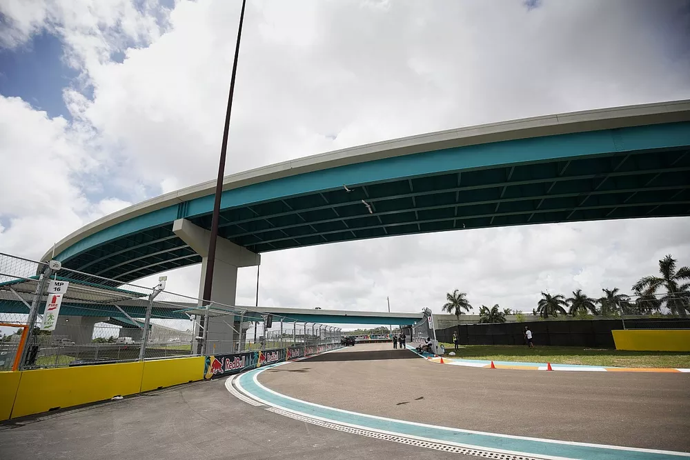 A view of the track