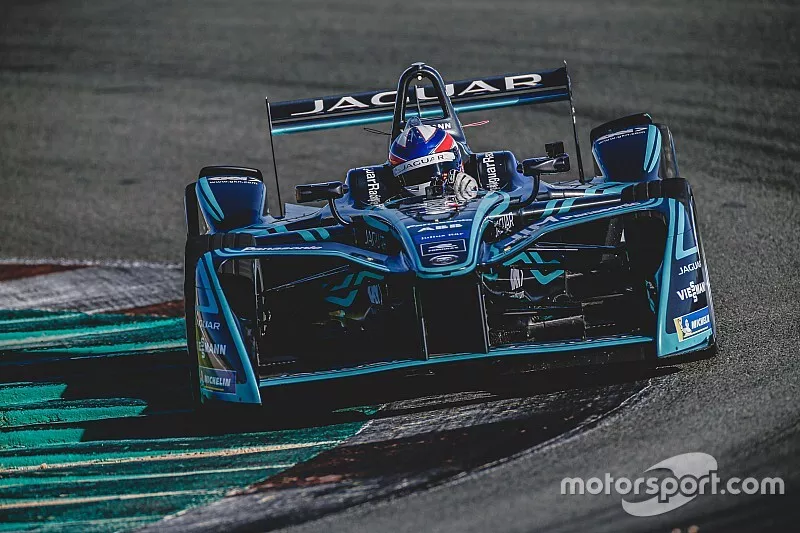 Teste de S&eacute;rgio Jimenez em carro da F&oacute;rmula E em Val&ecirc;ncia