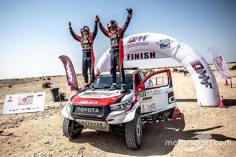 Nasser Al Attiyah y Matthieu Baumel