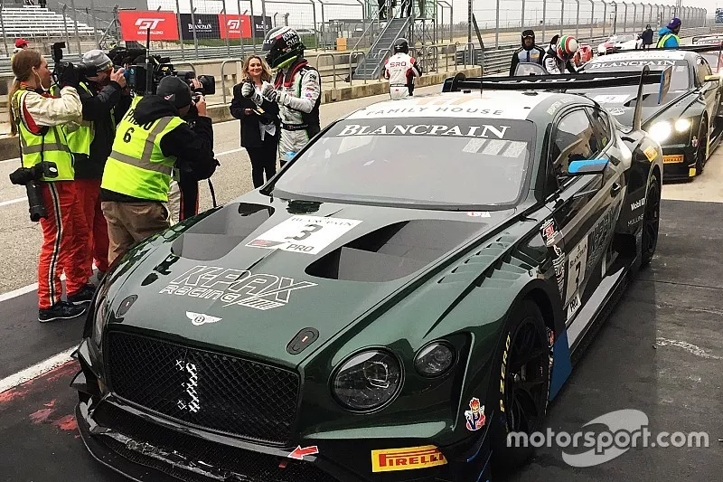 Race Winners #3 Rodrigo Baptista and Maxime Soulet, K-PAX Racing, Bentley Continental GT3