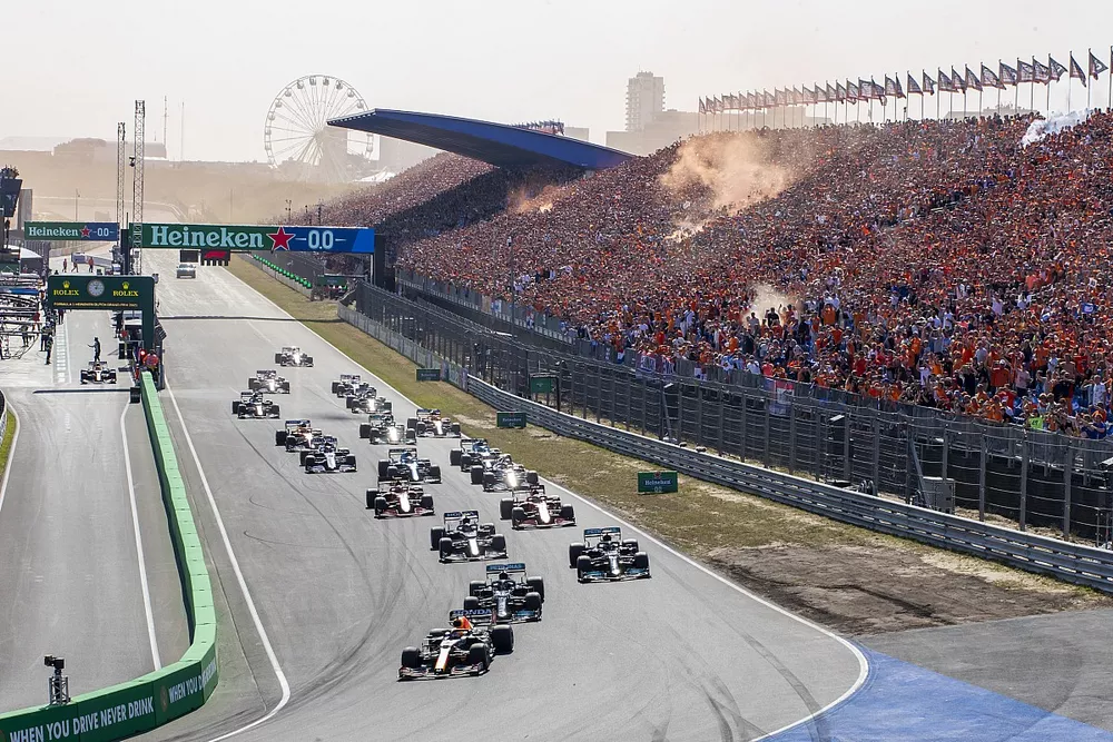 Start van de Dutch GP