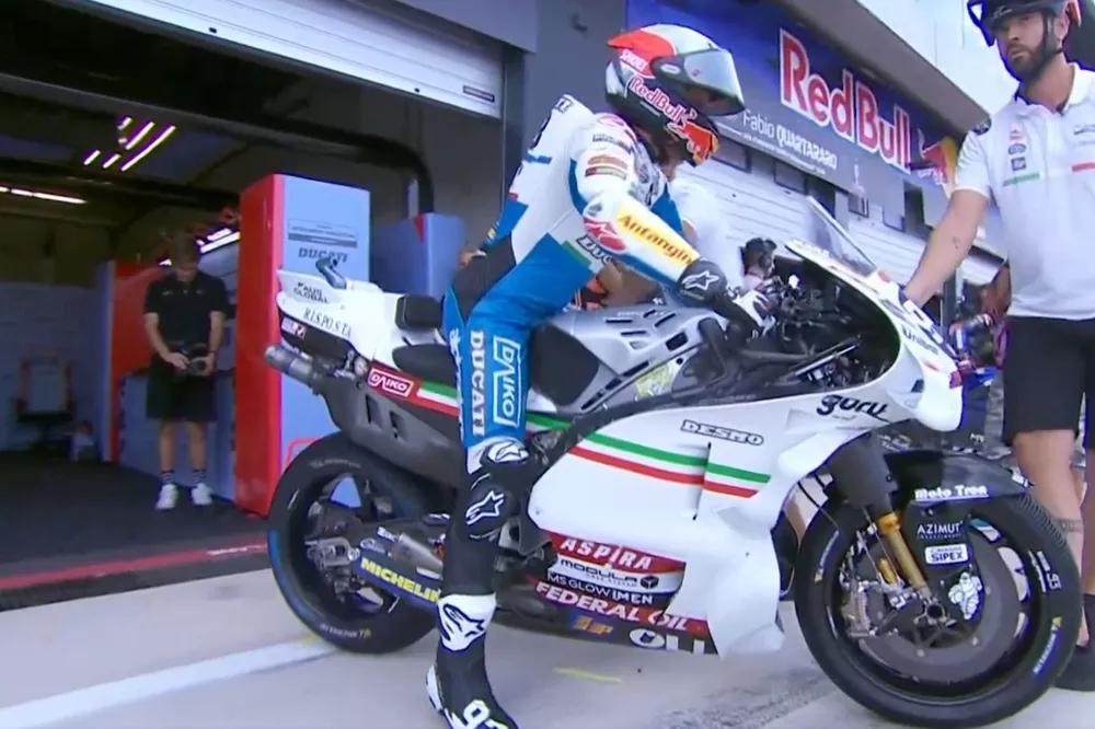 Decoración especial de Gresini