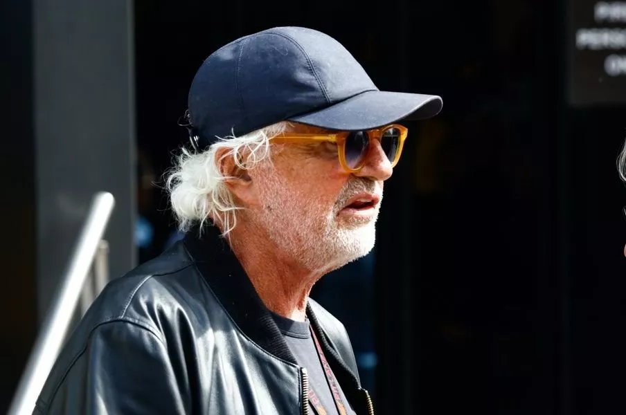 Flavio Briatore y Carlos Sainz padre