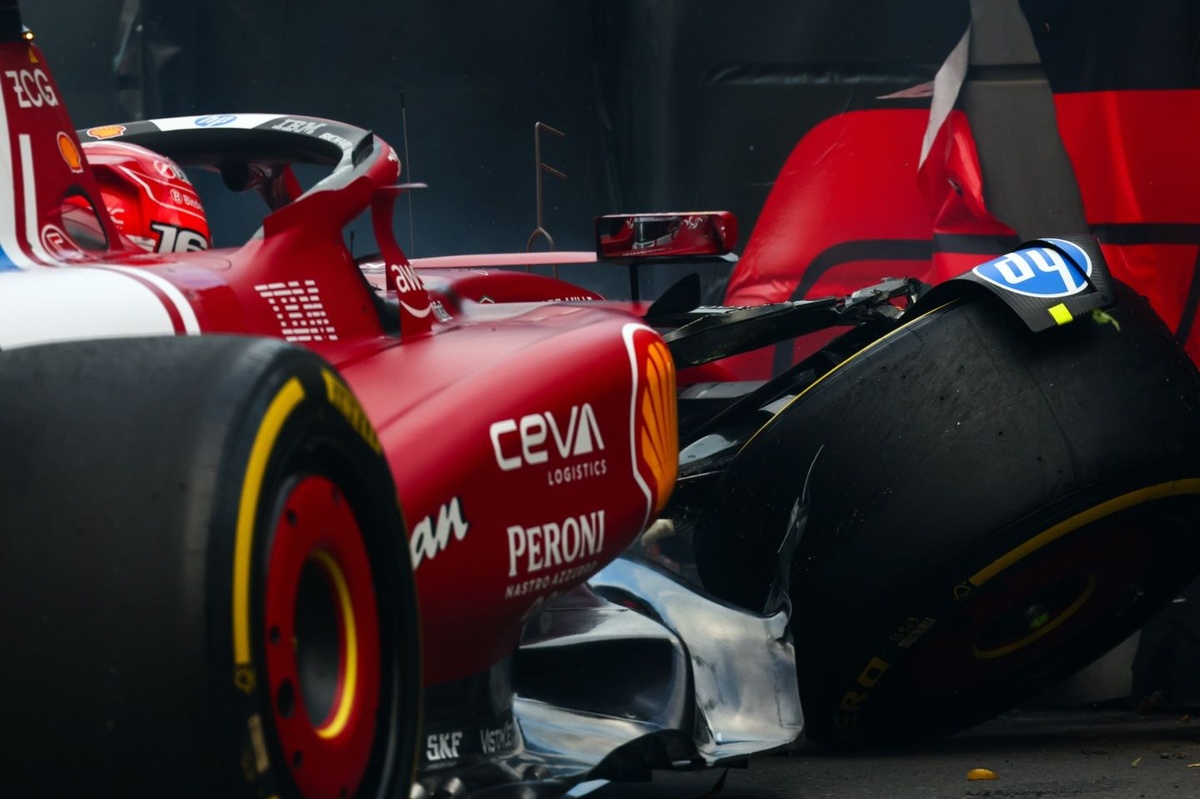 Six shunts: How Azerbaijan GP qualifying broke a red flag F1 record