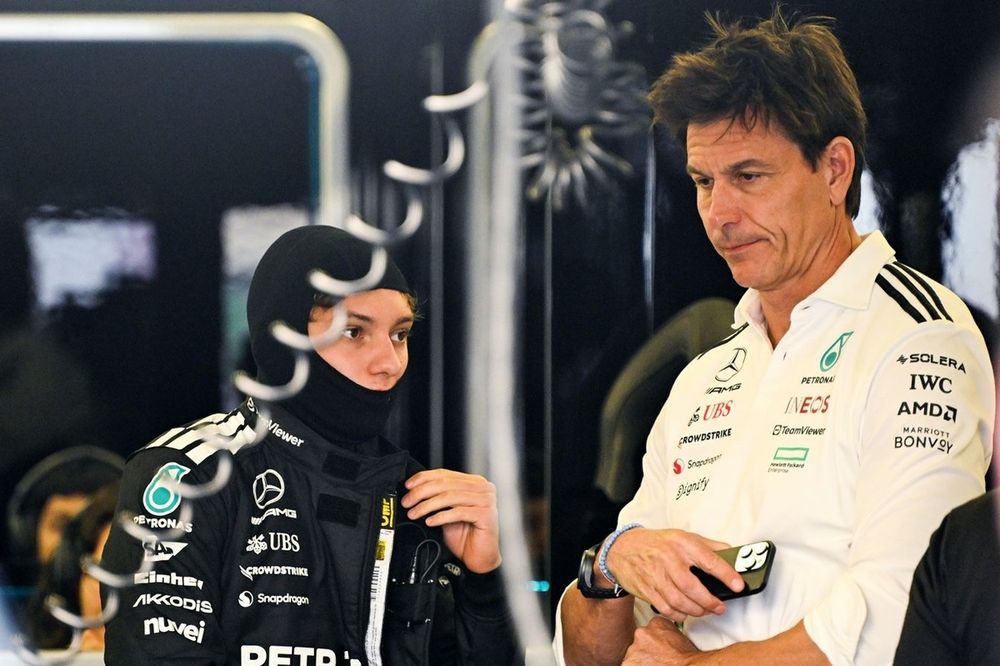 Toto Wolff, Mercedes, Andrea Kimi Antonelli, Mercedes