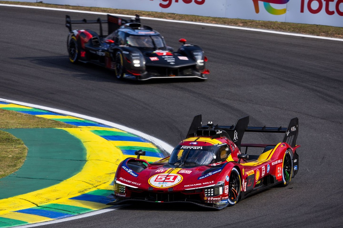 Une course "extrêmement dure" pour Ferrari aux 6H de São Paulo