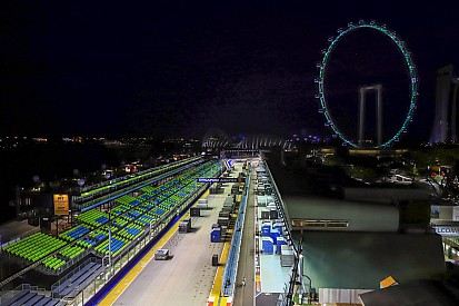 La longitud de la pista de Singapur, reducida en dos metros