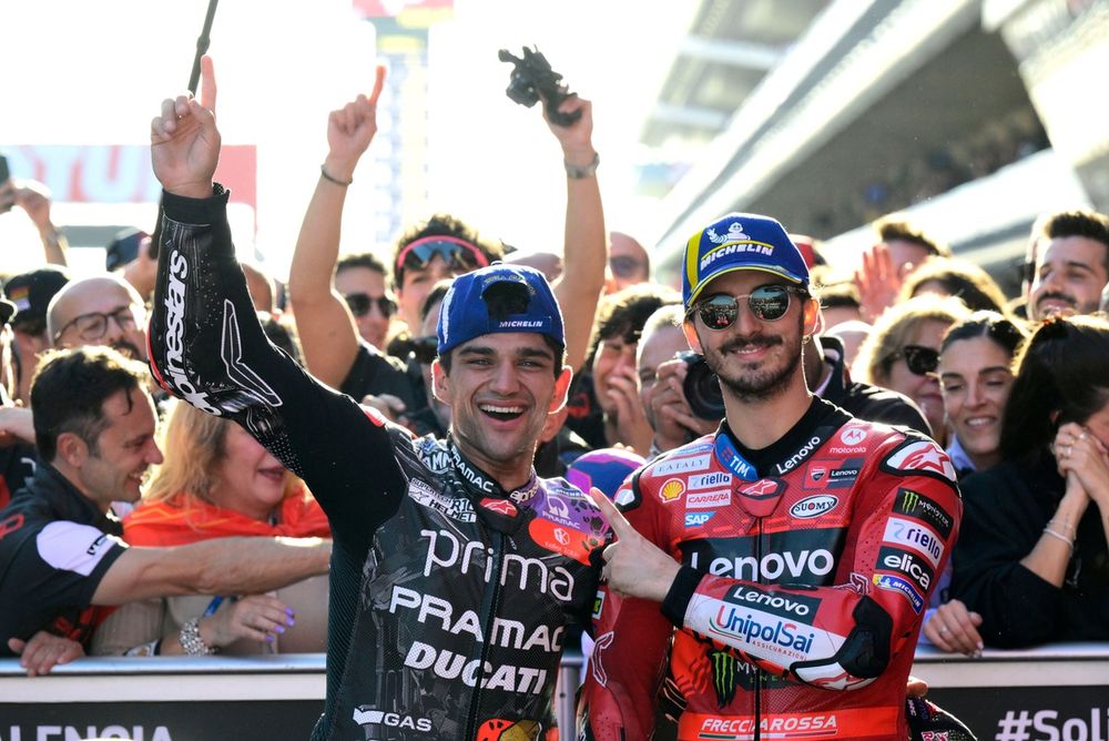 Jorge Martín, Pramac Racing, Francesco Bagnaia, Ducati Team