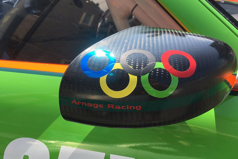 Arnage Racing olympics games logo