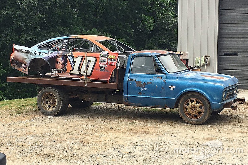 Dale Earnhardt Jr. enjoys adding to his race car 'graveyard'