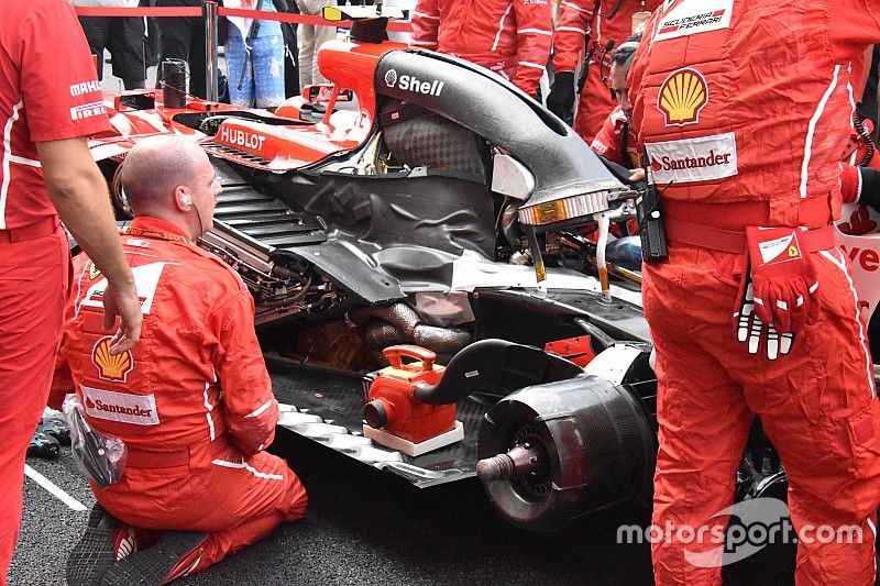 Motor de Kimi Raikkonen, Ferrari SF70H