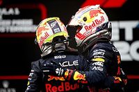 La diferencia de Verstappen-Pérez y de todos los compañeros en 2023