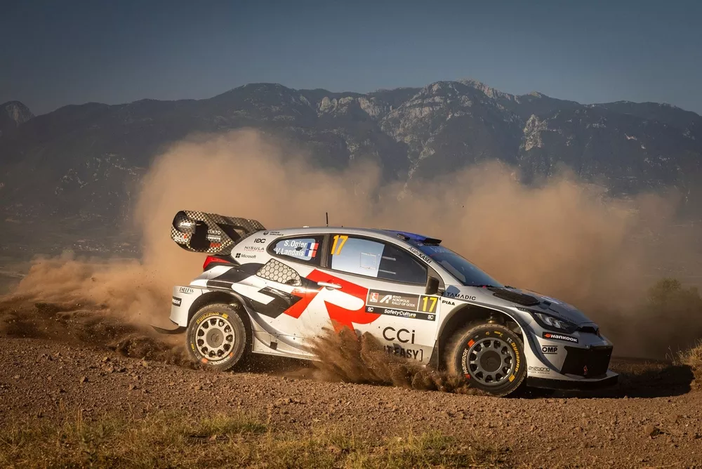 S&eacute;bastien Ogier, Vincent Landais, Toyota Gazoo Racing WRT Toyota GR Yaris Rally1