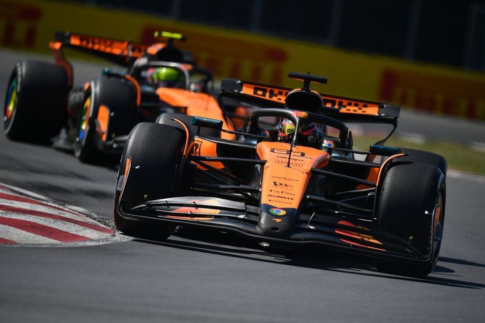 Lando Norris, McLaren, Oscar Piastri, McLaren