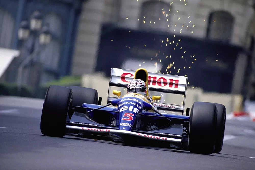 ウィリアムズFW14B Monaco GP仕様 セバスチャン・ベッテル、F1イギリスGP決勝前に、”自ら所有”の