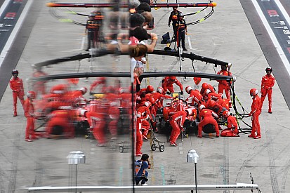 Ferrari logró en Brasil un pitstop "de récord"