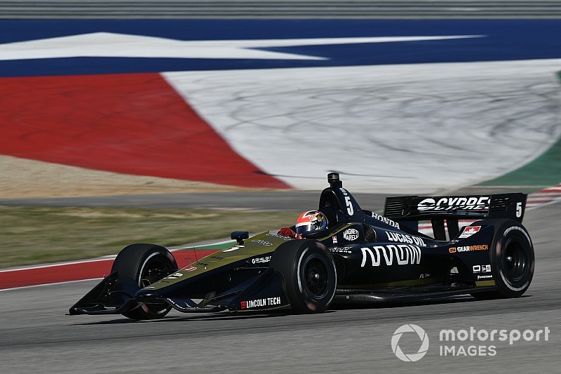 Vídeo: una vuelta rápida al circuito de Austin en un F1 vs un IndyCar