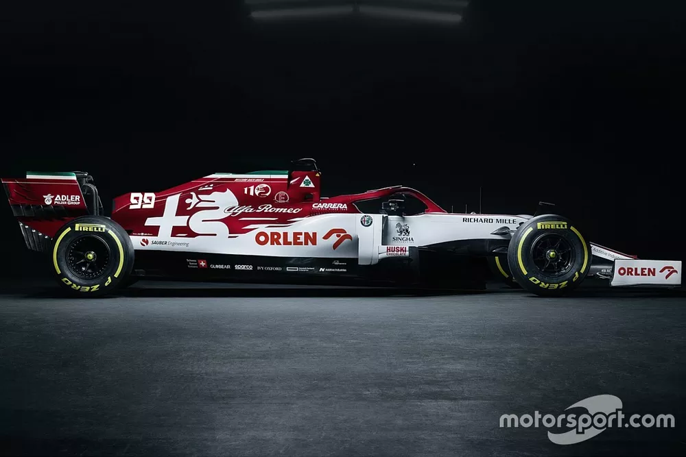 La decoraci&oacute;n de Alfa Romeo en Imola
