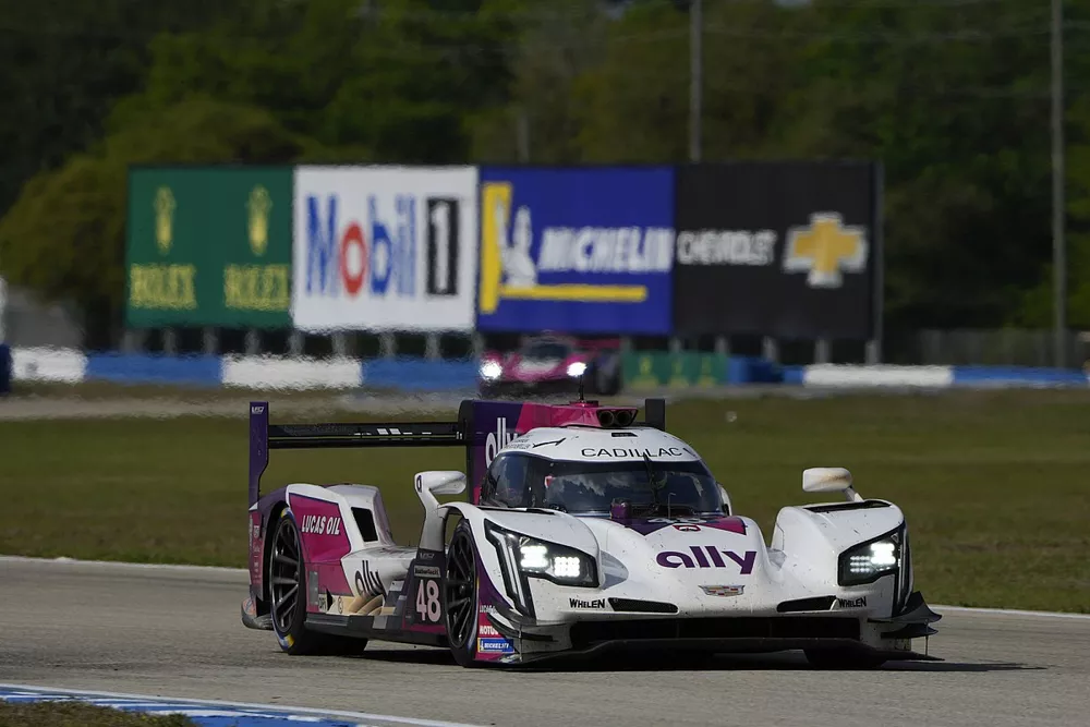 #48 Action Express Cadillac DPi: Mike Rockenfeller, Kamui Kobayashi, Jimmie Johnson, Jose Maria Lopez