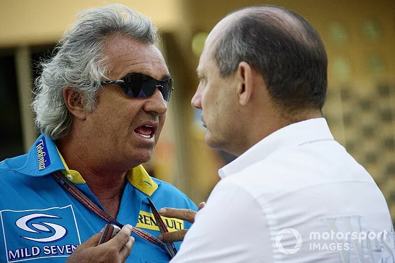 Flavio Briatore et Ron Dennis