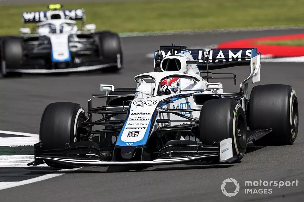George Russell, Williams FW43, Nicholas Latifi, Williams FW43