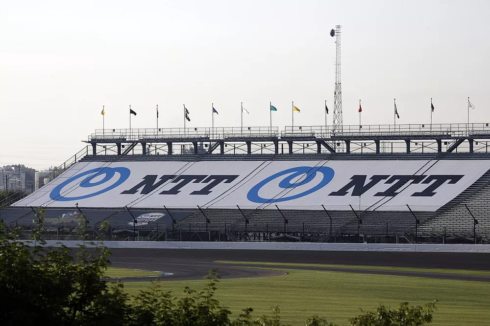 NTT grandstand