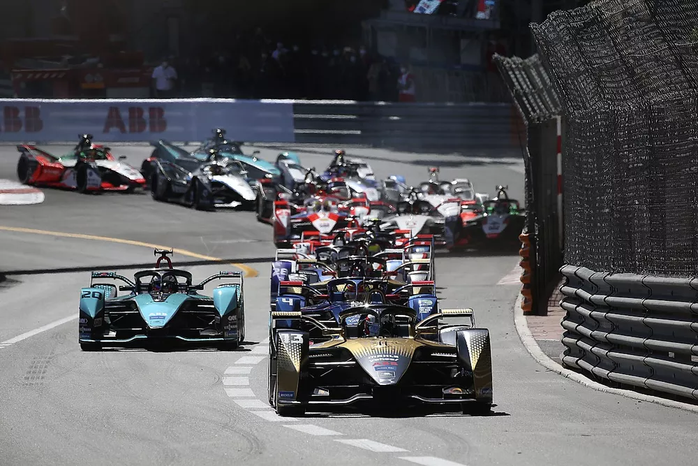 Start action, Antonio Felix Da Costa, DS Techeetah, DS E-Tense FE20