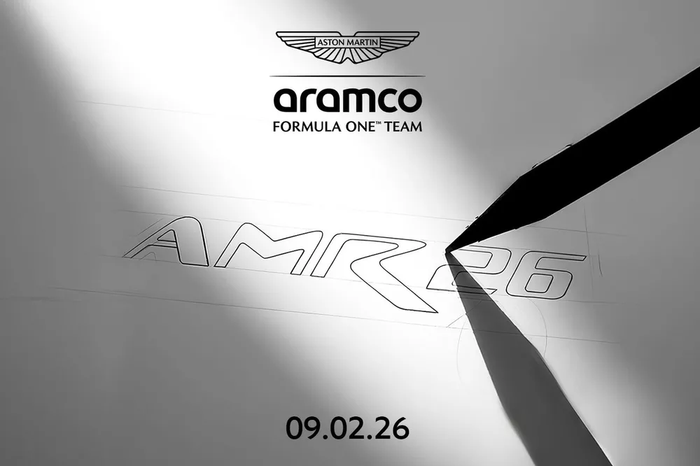 Annonce de la pr&eacute;sentation de l'Aston Martin AMR26