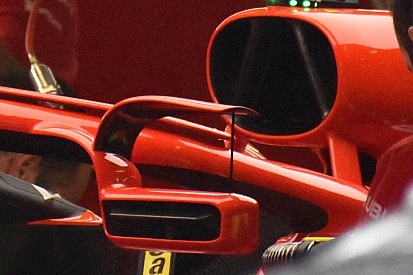 Ferrari pasang kaca spion pada halo di GP Spanyol