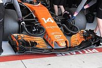 El nuevo aler&oacute;n delantero de McLaren ilusiona para 2018