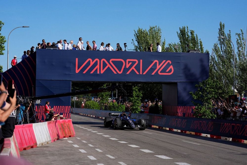 Sainz, en el Roadshow de Madring