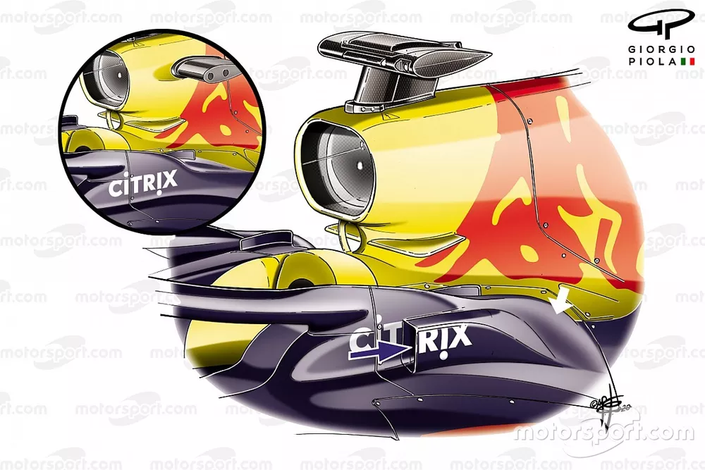 Refrigeracio&oacute;n Red Bull Racing RB16