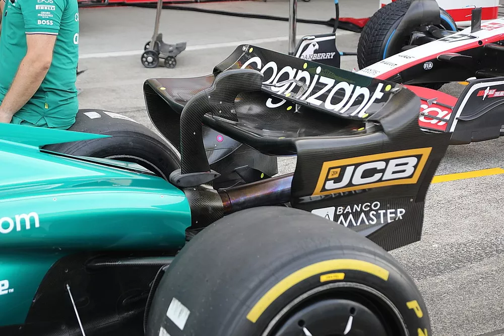 Detalle t&eacute;cnico del Aston Martin AMR23