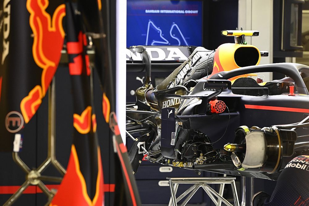 La carrocer&iacute;a del Red Bull RB16B 