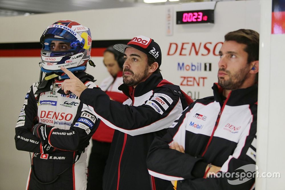 Fernando Alonso, S&eacute;bastien Buemi, Jose Maria Lopez, Toyota Gazoo Racing