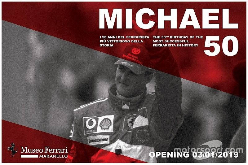 Cartel exposición Michael 50