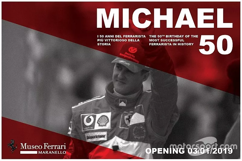 Cartel exposición Michael 50