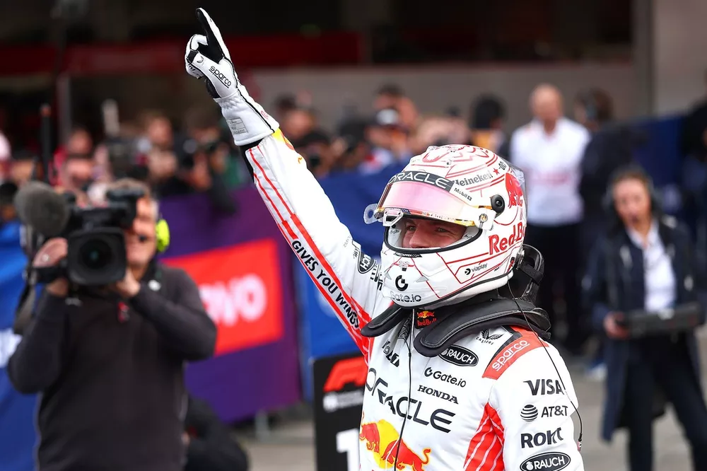 Polesitter Max Verstappen, Red Bull Racing