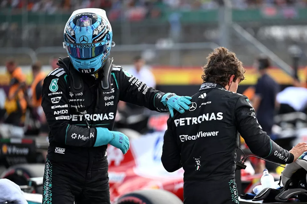 George Russell, Mercedes, Andrea Kimi Antonelli, Mercedes