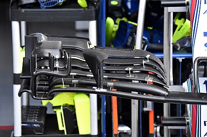 Williams introduces new front wing design