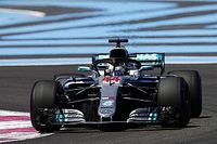 Hamilton snelste in eerste training Frankrijk, Verstappen zevende, crash voor Ericsson