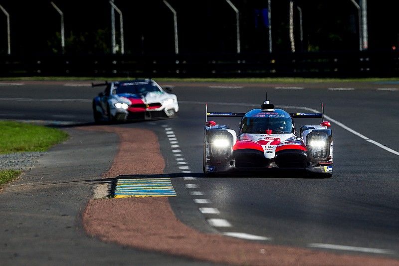 #7 Toyota Gazoo Racing Toyota TS050: Mike Conway, Kamui Kobayashi, Jose Maria Lopez