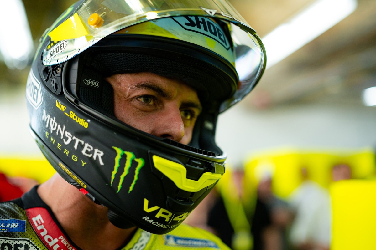 Di Giannantonio: "No tengo tiempo de cabrearme, debo preparar la carrera"