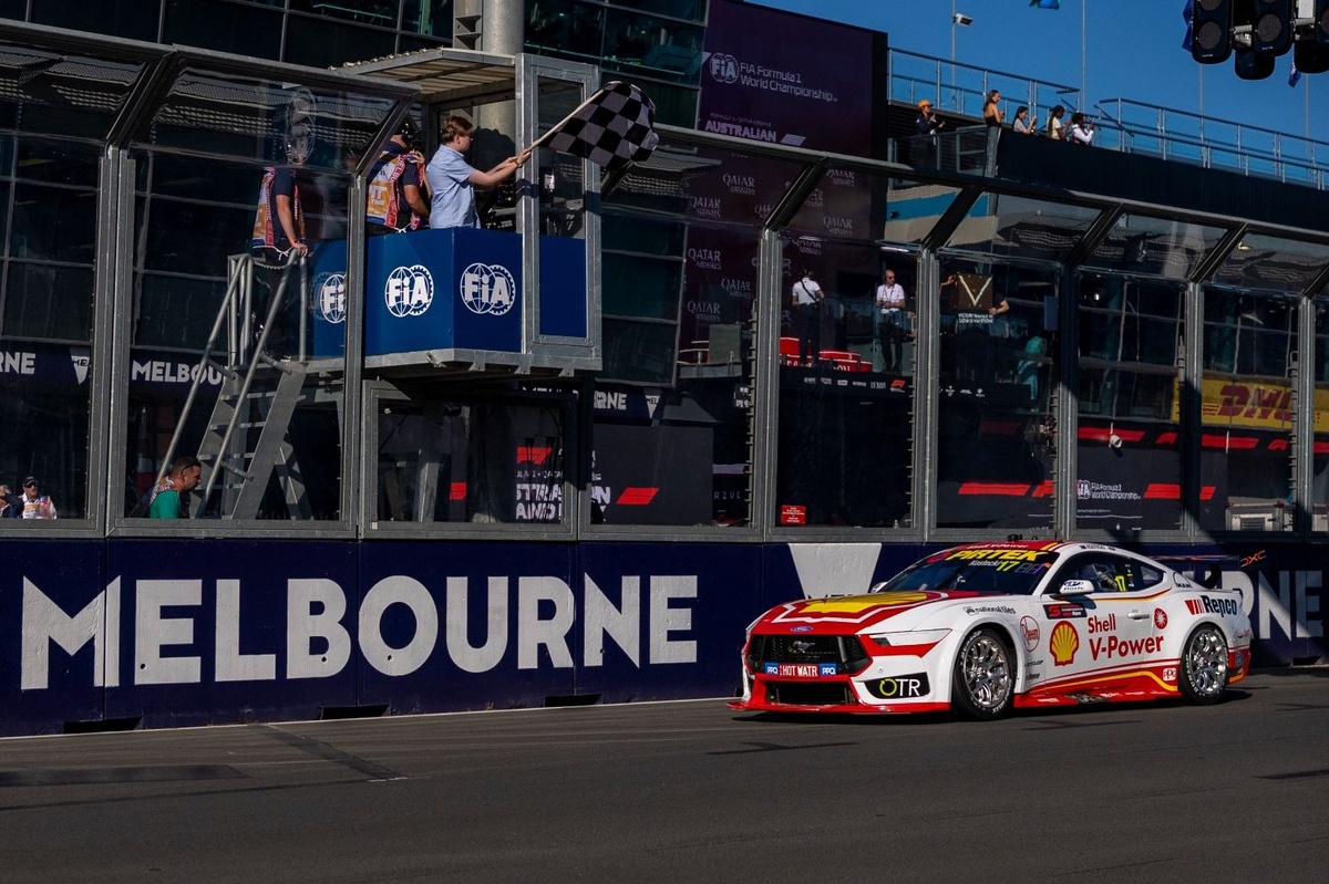 Supercars Melbourne: Brodie Kostecki wins race two as Matt Payne maintains title lead