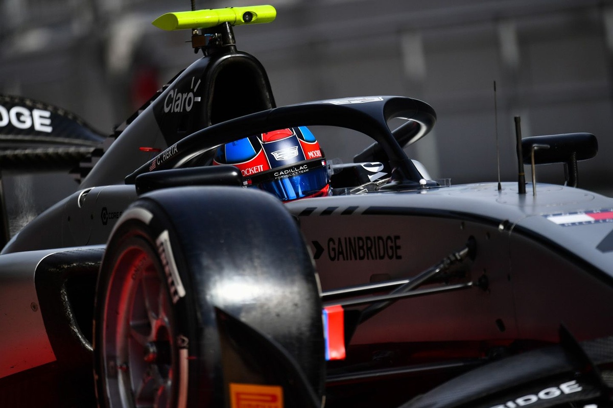 Colton Herta dans le mur dès sa première apparition en F2