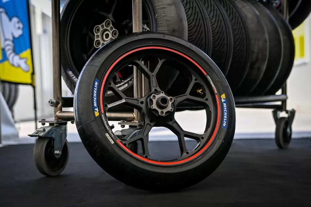 Neum&aacute;ticos Michelin de MotoGP