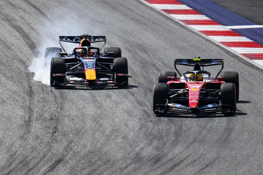 Lewis Hamilton, Ferrari, Max Verstappen, Red Bull Racing